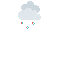 Rain Storm Sticker by Culturally