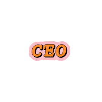 Business Ceo Sticker by Sophie Rose Brampton