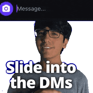 Hit Me Up Sticker