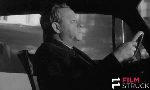 driving hold up GIF by FilmStruck