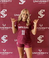 Santa Clara University Go Broncos GIF by Santa Clara Broncos