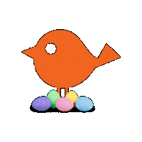 Easter Bunny Sticker by Roost Realty Team