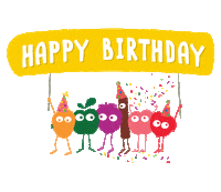 happy party Sticker by GoGo squeeZ