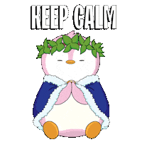 Soothing Mental Health Sticker by Pudgy Penguins