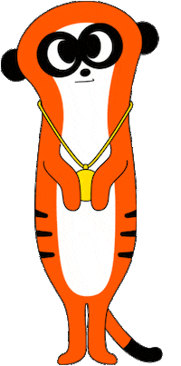 wearetado meerkat glass animals glassanimals Sticker