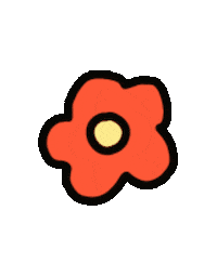 Flower Sticker