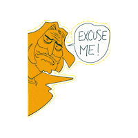 smclaman hey excuse me attention announcement Sticker