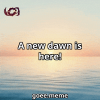 Sunrise Dawn GIF by Goeememe