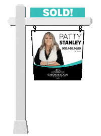 ChamberlainRealtyPattyStanley real estate realtor sold sign Sticker