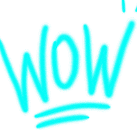 Wow Sticker