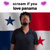 (silent) scream if you love panama