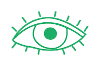 i see you wink Sticker by Highly Likely