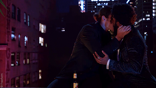 The Fosters Kiss GIF by Good Trouble