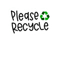 Global Warming Recycle Sticker