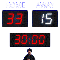 15 Away Sticker