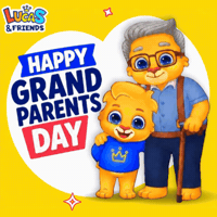 Family Time Wisdom GIF by Lucas and Friends by RV AppStudios
