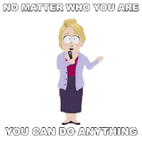 No Matter Who You Are Strong Woman Sticker by South Park