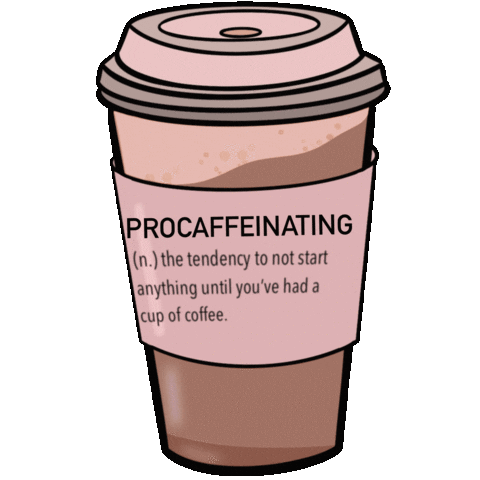 Good Morning Coffee Sticker