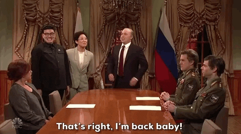 Snl Putin GIF by Saturday Night Live