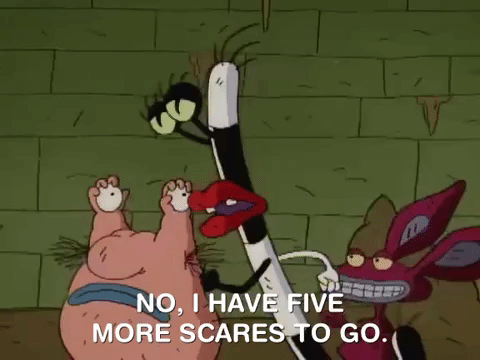 nickrewind giphydvr nicksplat aaahh real monsters giphyarm044 GIF