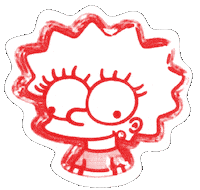 The Simpsons Sticker