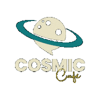 Kattevennencosmodrome genk cosmodrome kattevennen cosmic café Sticker