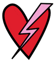 I Love You Heart Sticker by Camila Canabal