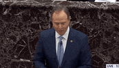 news senate impeachment trial impeachment trial adam schiff GIF
