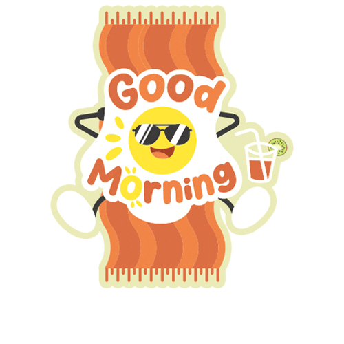 Overtraw giphyupload good morning egg overtraw Sticker