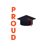 Graduation Grad Sticker by The University of Texas Rio Grande Valley