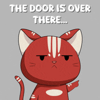 Get Out Lol GIF by Kitaro World