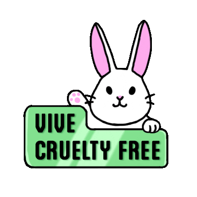 Cruelty Free Bunny Sticker by Te Protejo