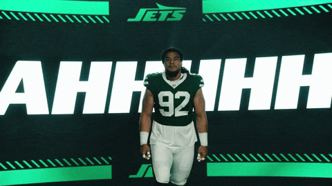 Football Hype GIF by New York Jets