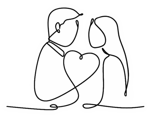 Couple Love Sticker