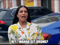 Drunk Go Out GIF by Lilly Singh