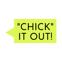 KreativeChick check it out checkitout kcgifs kreativechickgif Sticker