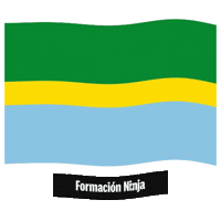 Flag Spain Sticker by Formación Ninja