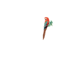 lebuacoffee coffee holiday chill bird Sticker