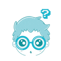 Confused Geek Sticker