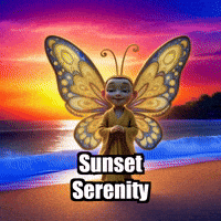 Beach Peace GIF by BuddhaFlyJourney