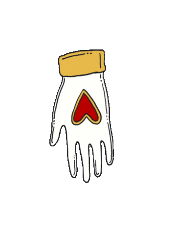Heart Hand Sticker by a n n a + n i n a