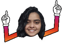 Kshipra Sticker by BORN ON INSTAGRAM