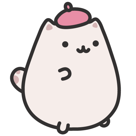 Cat Moving Sticker