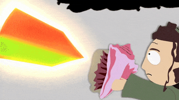 conch shell lights GIF by South Park 