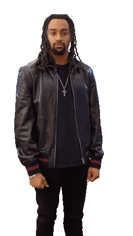 Mic Drop Sticker by Darius Martin