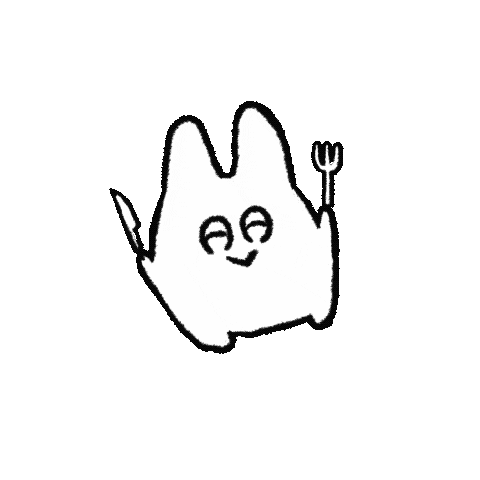 Happy Rabbit Sticker