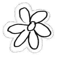 Flower 꽃 Sticker