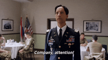 Danny Pudi Army GIF by Comedy Club FOX