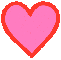 I Love You Heart Sticker by Bianca Bosso