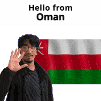 Om Oman Sticker